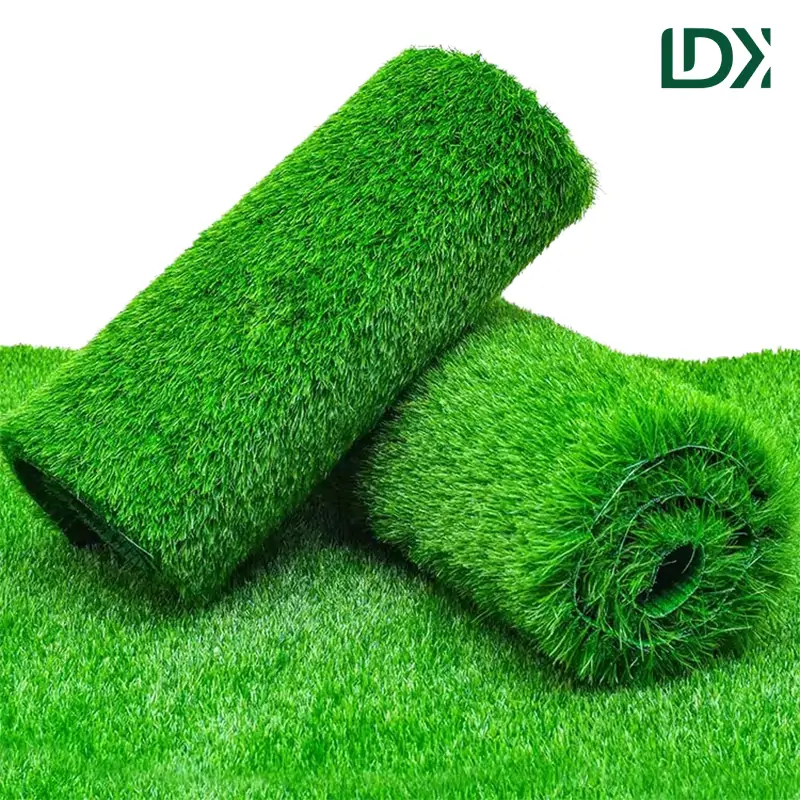50mm Woven Artificial Grass for Football Fields — view 2