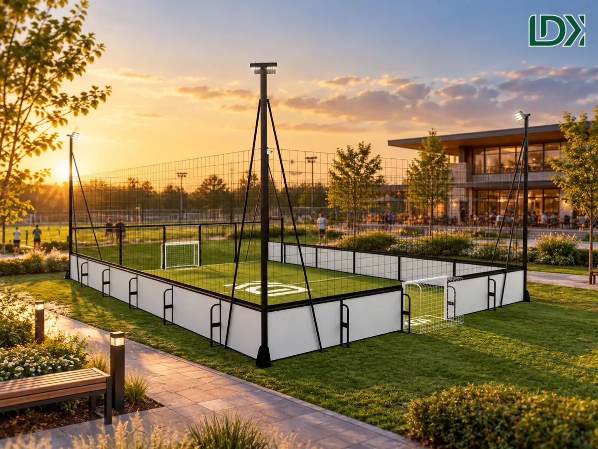 Custom Portable Outdoor 5-a-Side Soccer Cage