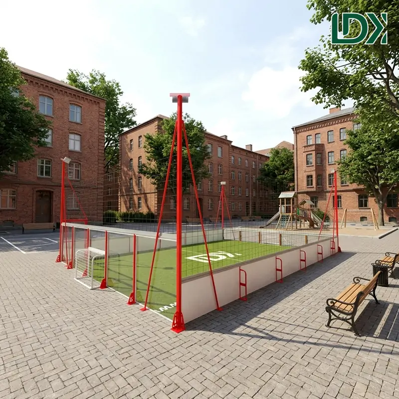 Custom Cage Football Field for Sports Facility, Indoor & Outdoor Small‑Sided Soccer Pitch — view 3