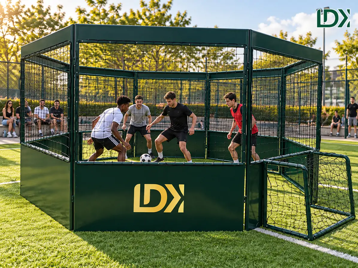 Customizable Mini Soccer Cage for Indoor & Outdoor Use
