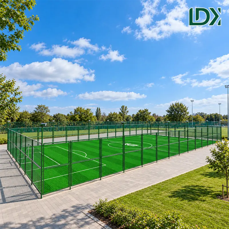 Steel Fencing Soccer Cage for Futsal Training and Outdoor Football