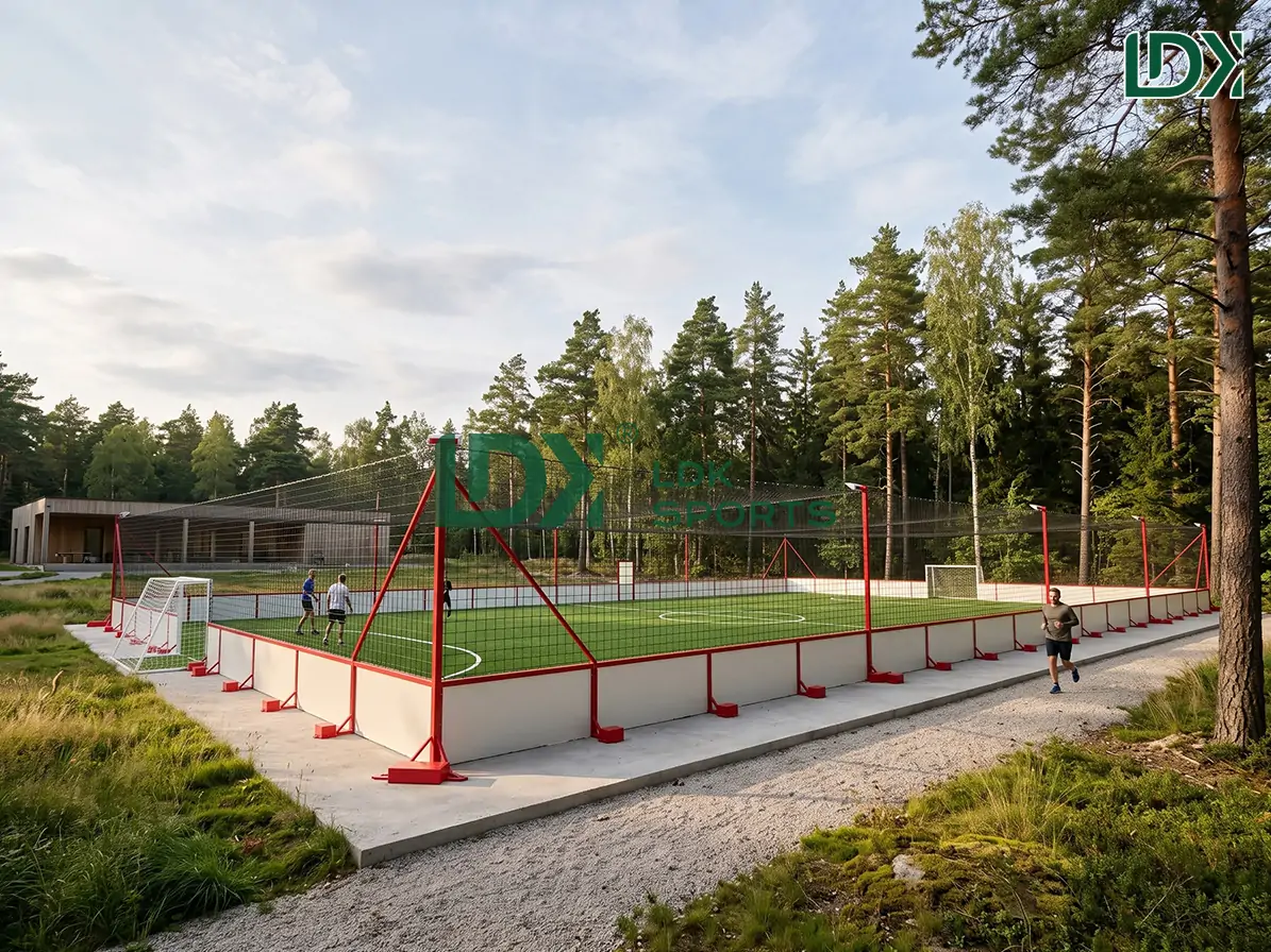 Detachable Portable Soccer Cage for Academy Training and Small Sided Football
