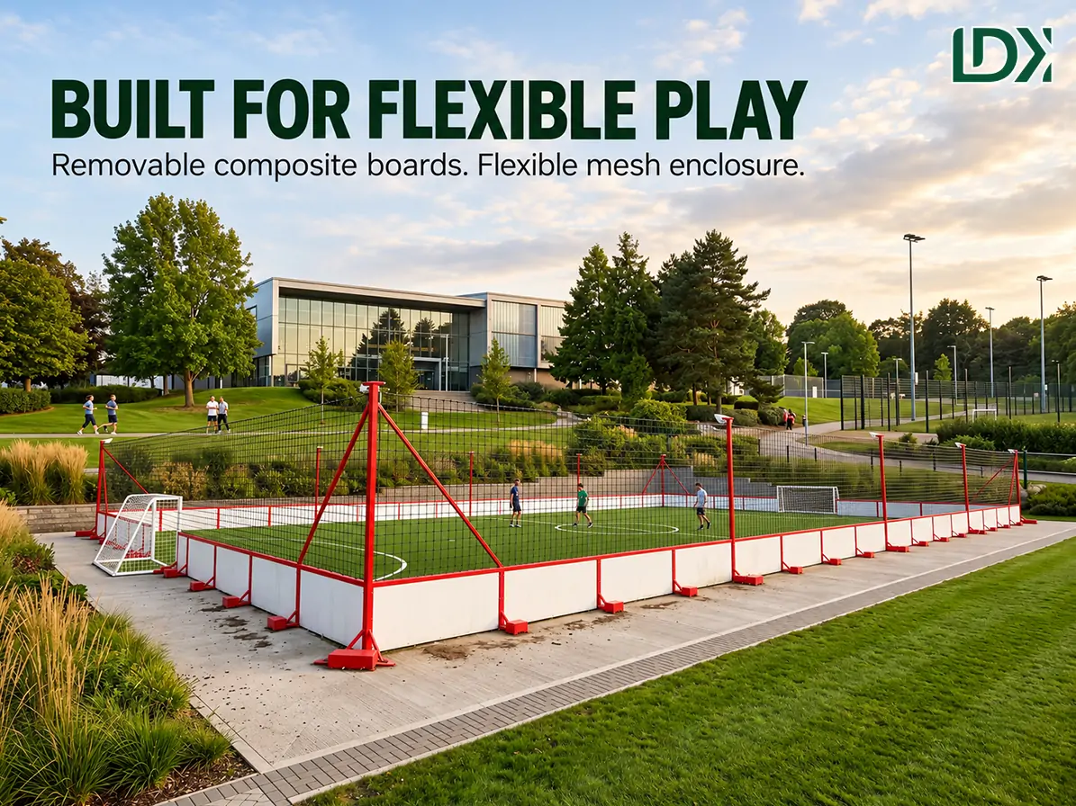 Detachable Portable Soccer Cage for Academy Training and Small Sided Football — view 1