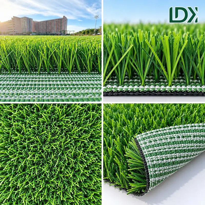50mm Woven Artificial Grass for Football Fields — view 1