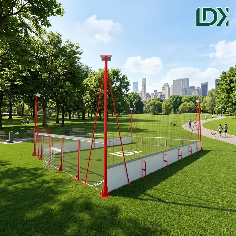 Custom Cage Football Field for Sports Facility, Indoor & Outdoor Small‑Sided Soccer Pitch — view 1