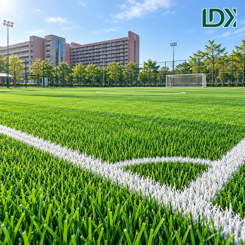 50mm Woven Artificial Grass for Football Fields