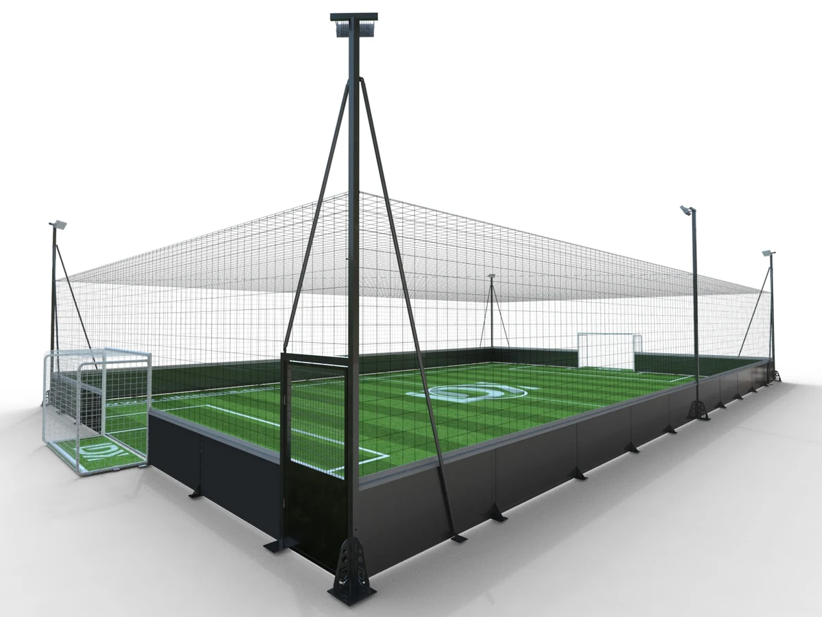 Fast-Assembly Soccer Cage product configuration view