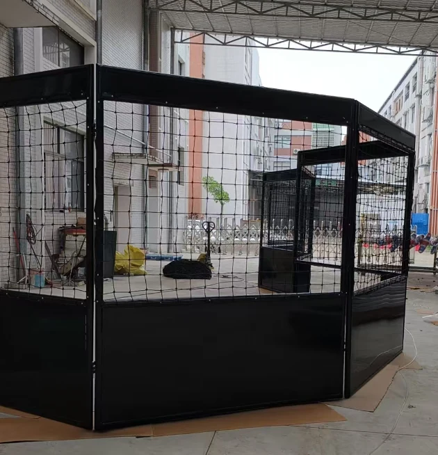 Mini Galvanized-Steel Soccer Cage — 5 m Diameter product configuration view