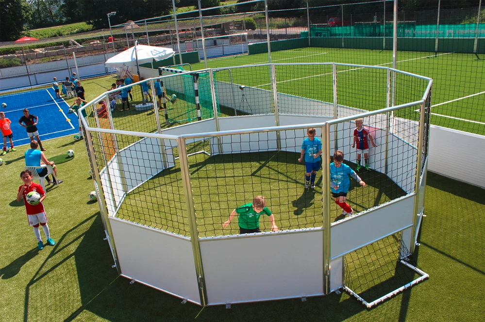 Mini Reinforced Soccer Cage — 6.5 m Diameter product configuration view