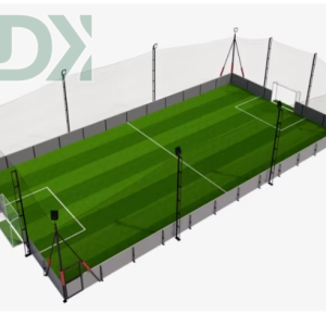 LDK2018-High Quality Professional Football Cage With Composite Board Customized Soccer Equipment
