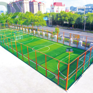 LDK20017A-Reinforced Soccer Cage Metal Fence Customized Football Cage Outdoor Sport Court