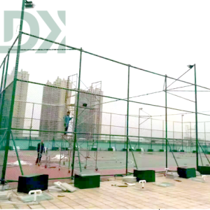 LDK20017G -Movable Metal Fence Portable Soccer Cage Detachable Steel Fence Customized