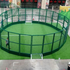 LDK20016G-High Quality Steel Cage Portable Soccer Cage Customized Football Panna For Sales