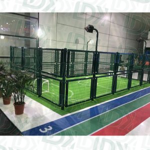 LDK20017A3-Complete Set Of Cage Football Training Field Solution Aluminium Soccer Goals  