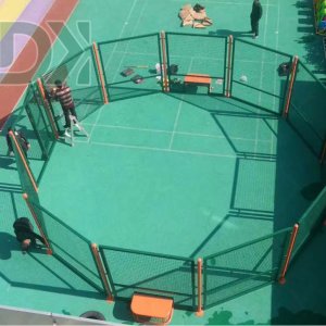 LDK 20016D-Outdoor Mini Football Cage Customized Panna Soccer Cage Portable Football Pitch