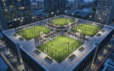 Football Cage, Public Infrastructure, Urban Sports