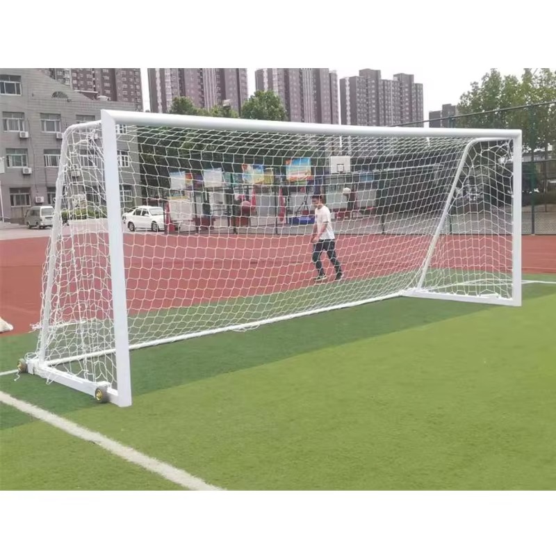 LDK Sports Equipment Hot Sale 5*2m Foldable Aluminum Soccer Goal Post for Youth Training Competition Use Football Gate
